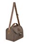 Ultra Luxury Coffee Crinkle Elementary and Middle School Bag + Thermal Lunch Bag + Double Compartment Pencil Case - 6
