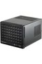 Θήκη Mini-ITX Cube, USB Type-C, μαύρη