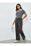 Women Grey High Rise Straight Leg Jeans