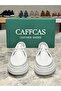 Genuine Leather White Napa Handmade Casual Men's Shoes 1903-Paris - 4