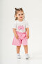 Baby Girl Flexible Fabric Summer Shorts Comfortable Set - 3