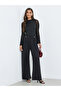 Women Black Wide Leg Trousers