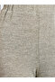 Women Beige Knit Loose Fit Pants - 3