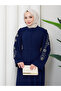 Embroidered Abaya Tight-Faitted Clothing Women's Ferace Dress - 3