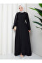 Stone-Embellished Abaya Tight-Fait Women's Ferace Dress - 4