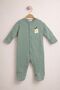 Baby Jumpsuit with Built-In Gloves