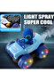 Light & Spray Cartoon Car Toy with LED Flashing Wheels, Music & 360° Universal Movement - 5