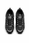 Unisex Black Anorak Detailed Thick Sole Daily Walking Shoes Sneaker - 3