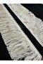 Cream Color Cotton Fringe Ribbon 10cm - 2