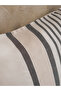 Black Striped Single Duvet Cover Set - 4