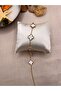 Cleef Model White Large Leaf Bracelet - 4