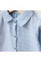 Gots Certified Baby Blue 100% Organic Cotton Muslin Newborn Hospital Discharge Set with Stylish Gift Packaging - 2