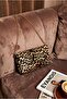 Crocodile Patterned Two-Compartment Chain Strap Bag for Night, Phone, Makeup, Evening Dress, and Events - 2