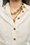 Women's Double-Breasted Crop Shirt - 2