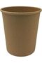 16 oz Kraft Paper Noodle Bowl with Kraft Lid - 3
