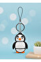 Penguen Keychain Movable Plastic - 4