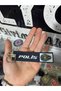 Police Written Double-Sided Fabric Keychain - 3