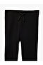 Cotton Tie-Dye Detailed Ankle-Length Ribbed Leggings - 4