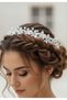 Floral Pearl Bridal Accessory, Wedding, Engagement Hair Accessory, Hairpin and Bridal Crown (Special Occasions) - 3