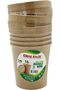 16 oz Kraft Paper Noodle Bowl with Kraft Lid - 4