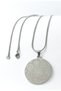 Silver Color Double-Sided Esmaül Hüsna & Protective Prayer 60cm Italian Chain 316L Stainless Steel Necklace - 8
