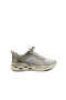Volis Gray Color Lace-Up 36-37-38-39-40 Size Knitwear Material Women's Sports Shoes - 2
