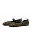 Glittery Sequined Gold Shiny Mary Jane Ballerinas with Stylish Buckle and Orthopedic Sole Casual Shoes - 2