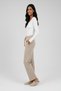 Women's High Waist Lace-Up Double Pocket Knitwear Comfortable Cut Wide Leg Pants Size 36/46 Compatible - 2