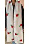 Floral Hand Knitted Scarf - 4