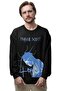 Unisex Oversize Utopia Travis Scott Printed Crew Neck Hoodless Sweatshirt