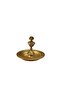 European Brass Ashtray with Napoleon Image, 13.5 cm in Diameter, 10 cm in Height