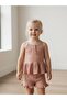 Girl's Cotton Strappy Shorts Set - 4
