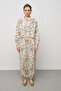 Women's Botanical Line Embroidered Zippered Bohemian Crop Jacket - 3
