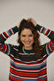 Women's Striped Seasonal Sweater - 2