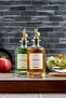 Set of 2 500 ml Glass Oil and Vinegar Bowls Gold Ckr3891 - 2