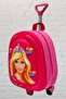 Girls Kindergarten Nursery Squeegee Wheeled Embossed Eva Colorful Printed Backpack and Schoolbag - 3