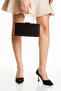 Black Evening Dress Shoes and Bag Set Suitable for Special Occasions - 6
