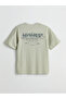 Xside Crew Neck Printed Combed Cotton Men's T-Shirt - 6