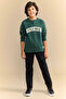 Cargo Fit Elastic Waist Jean Trousers for Boys G6164A826Sp - 2
