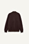 Slim Fit College Collar Bomber Suede Brown Men's Coat A3866Ax/Bn192 - 6