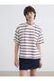 Burgundy Manhattan Printed Oversized Women's T-Shirt