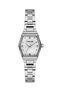 Women's Wristwatch Quartz Movement – Silver Color Steel Band Stone Detail Dm-00109L-A1