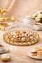 Presentation Tray with Ring Detail and Lid – Cake & Dessert Serving - 4