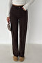 Women's High Waist Straight Leg Pants – Cocoa Line - 2