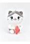 Plush Toy with Cat Figure (S6)