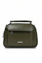 Jn-50 Women's Two Compartment Handbag Shoulder Bag Handbag Crossbody Bag Green - 4