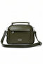 Jn-50 Women's Two Compartment Handbag Shoulder Bag Handbag Crossbody Bag Green - 7