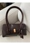 Bitter Brown Women's Handbag |   Stylish & Daily Use |   Multicolor | Modern Design Lock Pendant with Detailed Design - 6