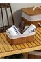 Brown Wooden Organizer 26X16X10 cm (W1)
