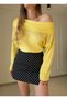 Yellow Madonna Collar Sweater - 3